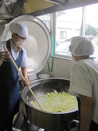 回転 鍋 給食 販売